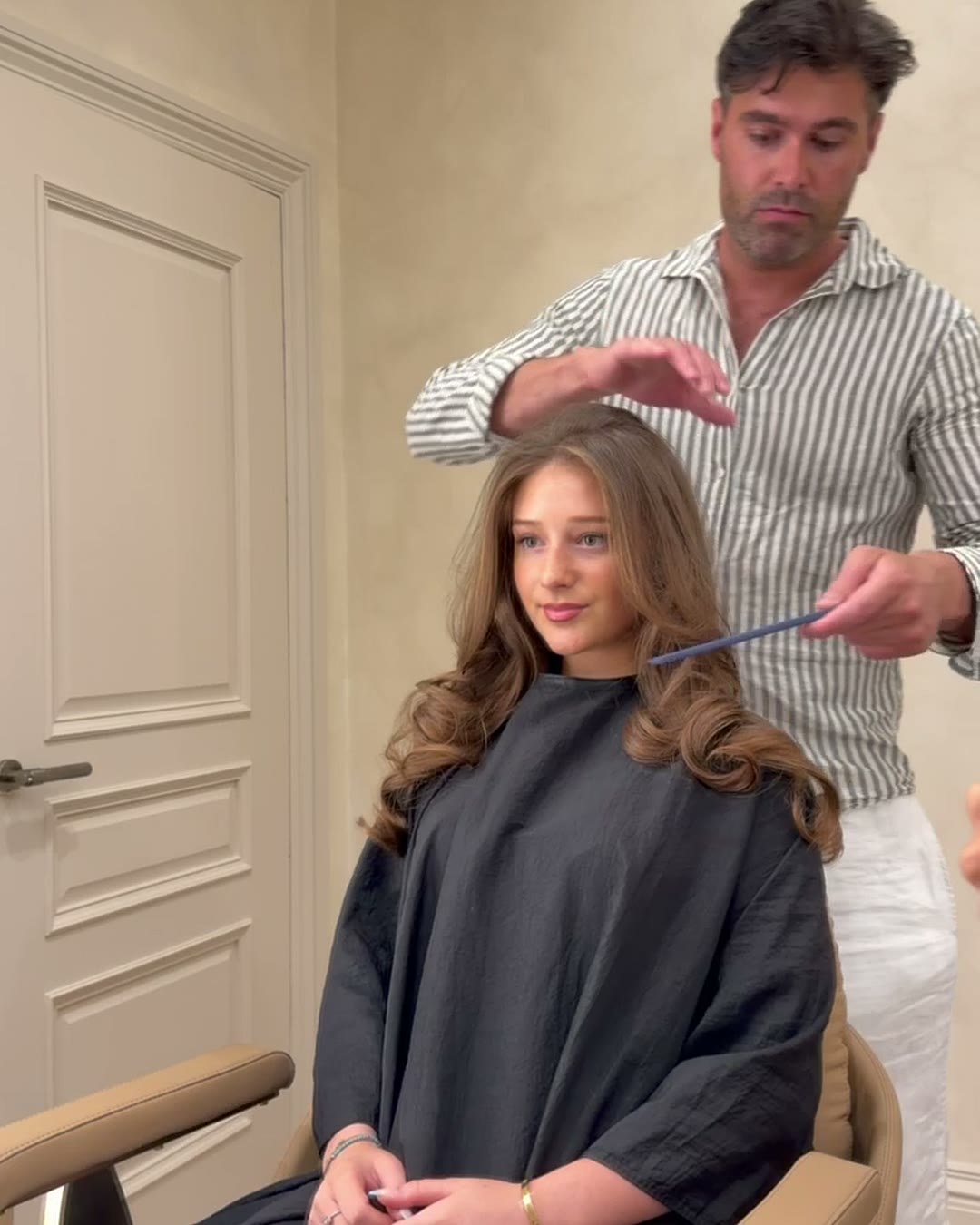 A finished curl set at Rejuven8