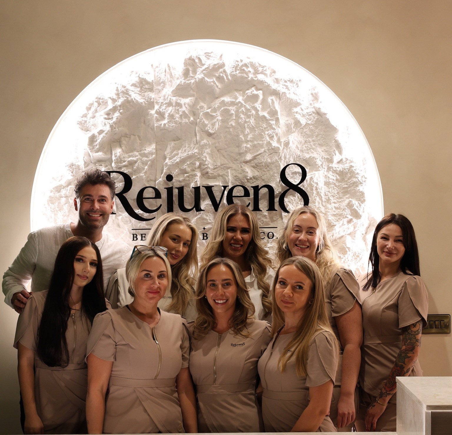 The team at reception